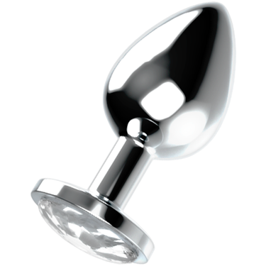 Plug anale in vetro elegante, ergonomico e facile da inserire